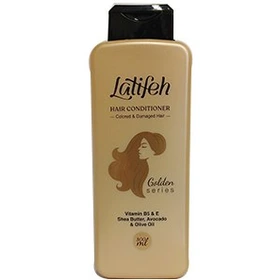 نرم‌کننده مو لطیفه مدل Golden Series حجم 800 میلی‌لیتر