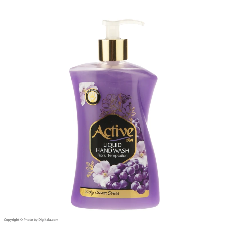 مایع دستشویی صدفی اکتیو مدل Floral Temptation