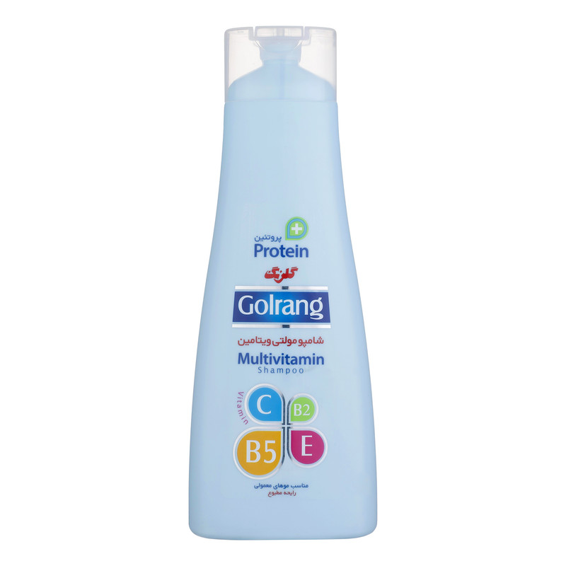 شامپو مولتی ویتامین گلرنگ وزن 400 گرم