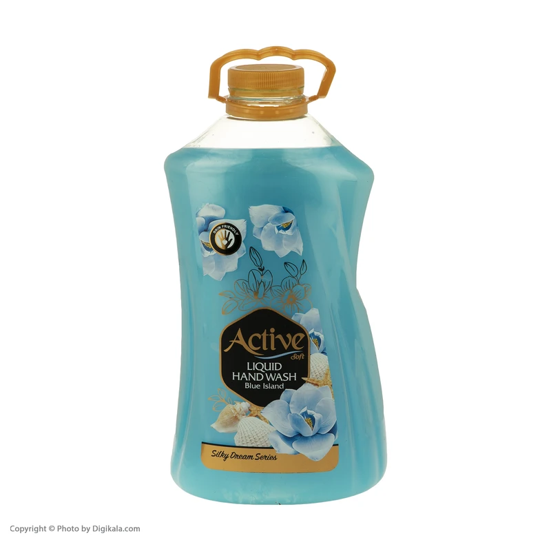 مایع دستشویی صدفی اکتیو مدل Blue Island