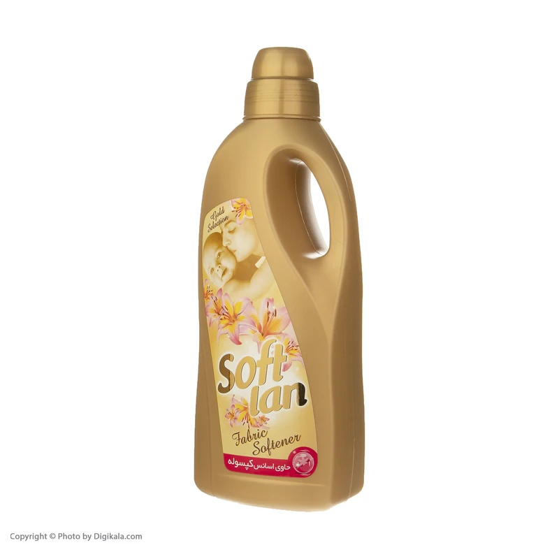 مایع نرم کننده حوله و لباس سافتلن مدل طلایی حجم 2 لیتر