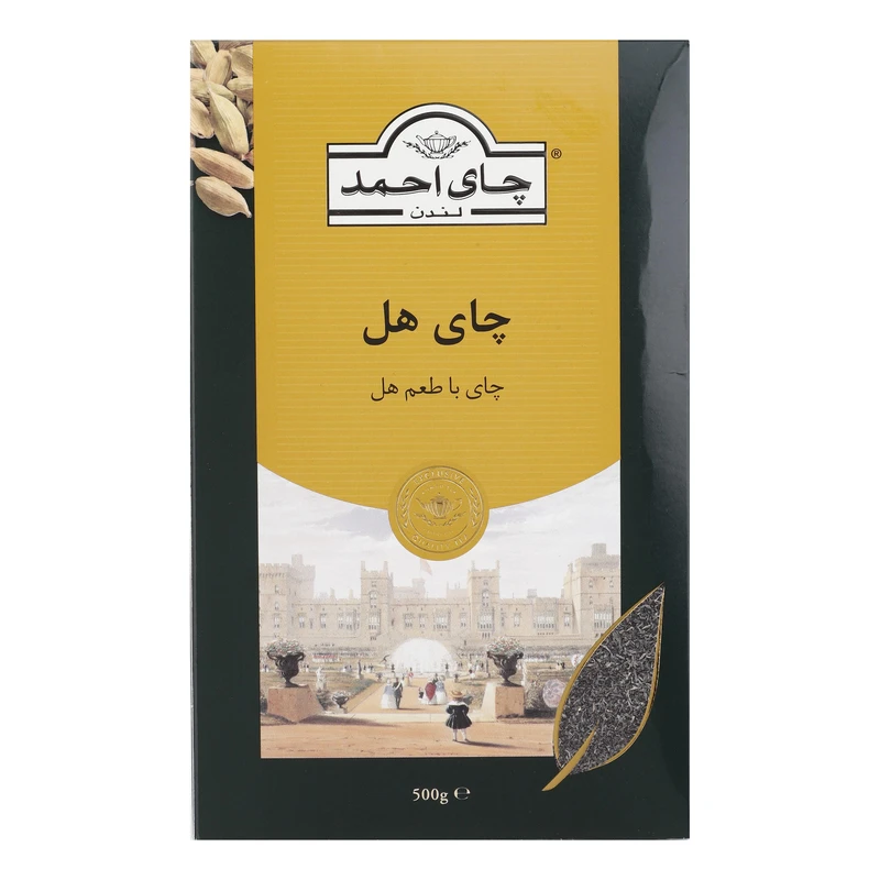 چای سیاه با طعم هل احمد - 500 گرم
