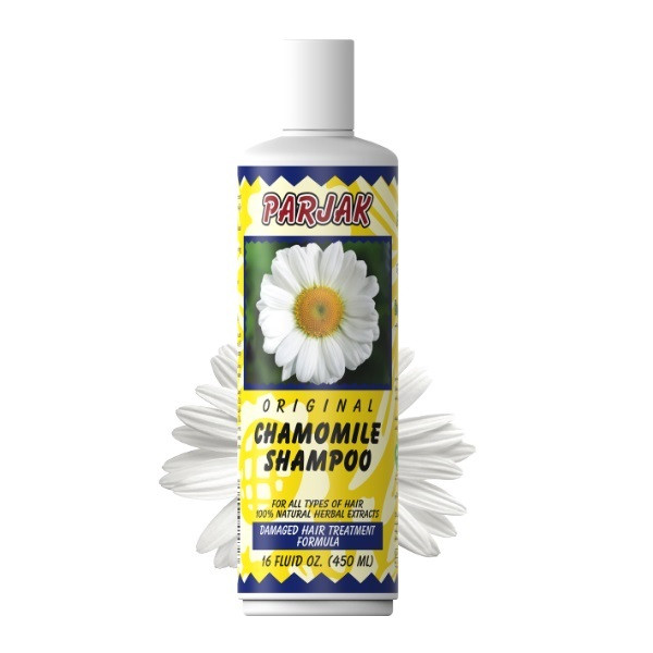 شامپو روزانه مو پرژک مدل بابونه مناسب انواع مو حجم 450 میلی لیتر