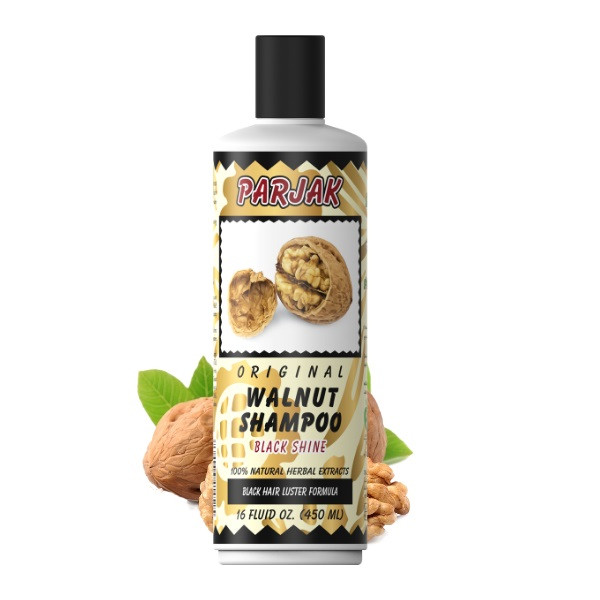 شامپو پرژک مدل گردو حجم 450 میلی‌لیتر