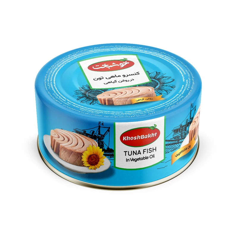 کنسرو تن ماهی خوشبخت