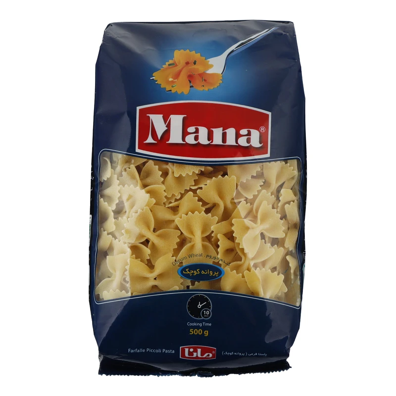 ماکارونی پروانه مانا