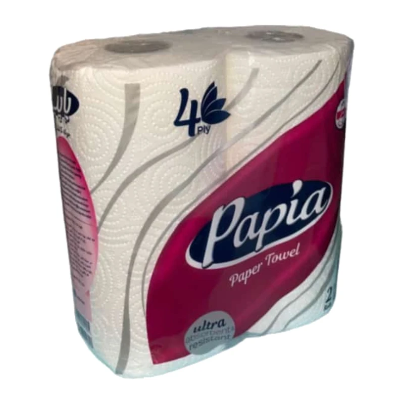 دستمال حوله ای پاپیا بسته 4 عددی