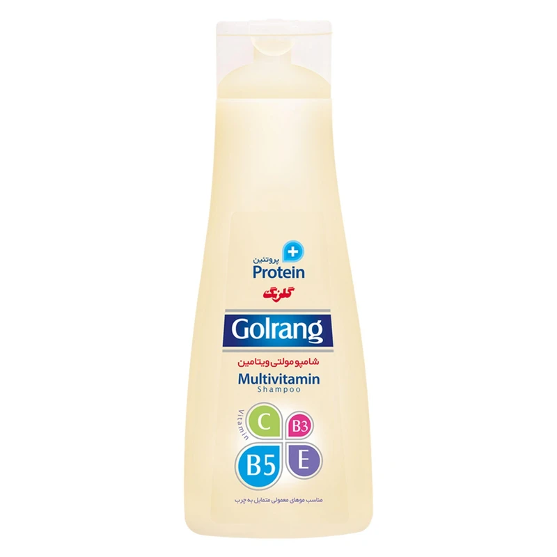 شامپو مولتی ویتامین گلرنگ وزن 900 گرم