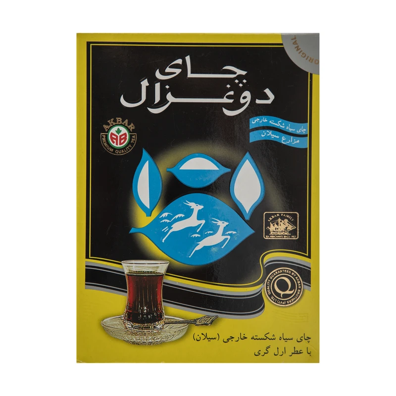 چای سیلان با طعم ارل گری دوغزال