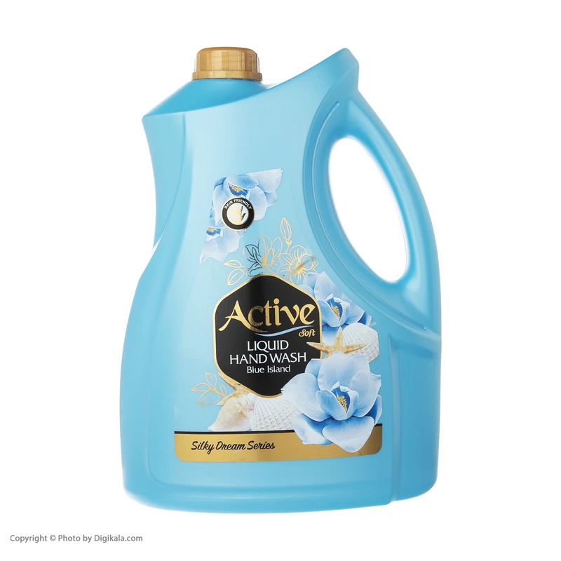 مایع دستشویی اکتیو مدل Blue Island
